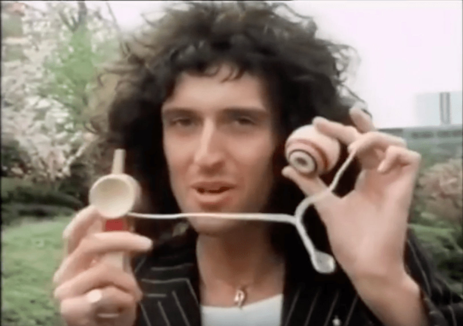Legendary Rock Band Queen Shown Playing Kendama In 1975
