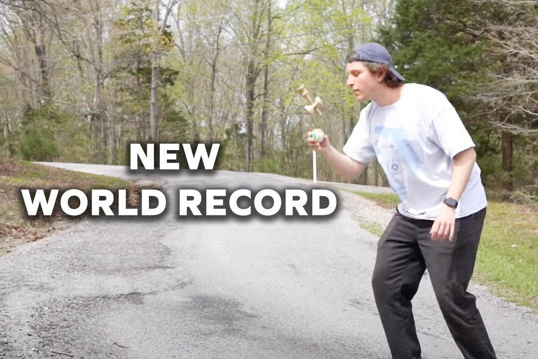 New Kendama World Record - Most Consecutive Cushion Lighthouse Flips SPIKED
