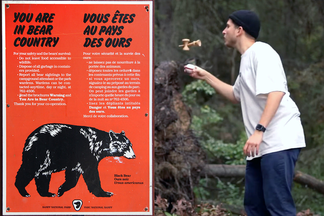 Kendama and Hiking in Banff National Park