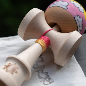 The hand-dyed string on Scarce Sol Collab.