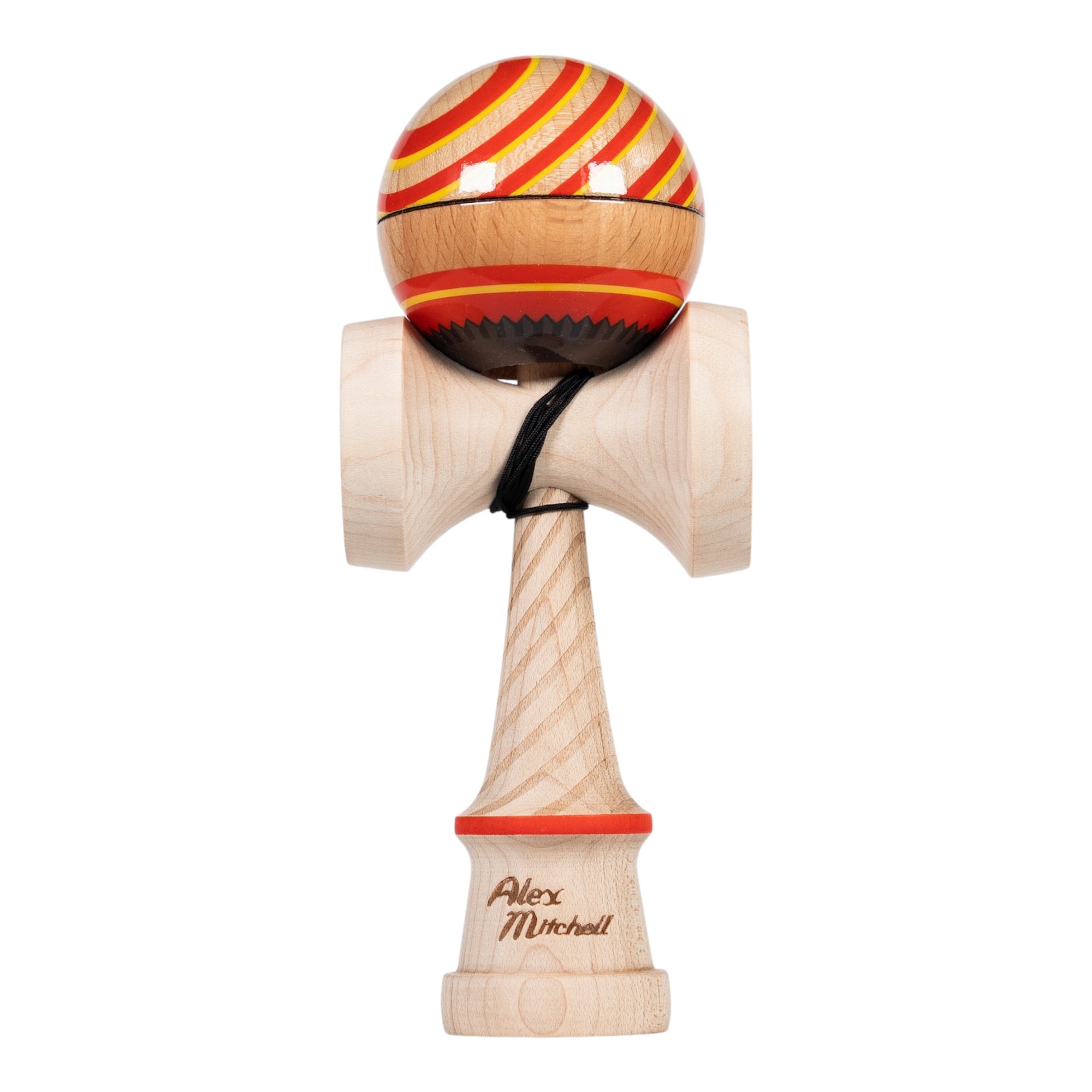 Fully Finished Reshape3 Keyaki Ozora Kendama - Sol Kendamas