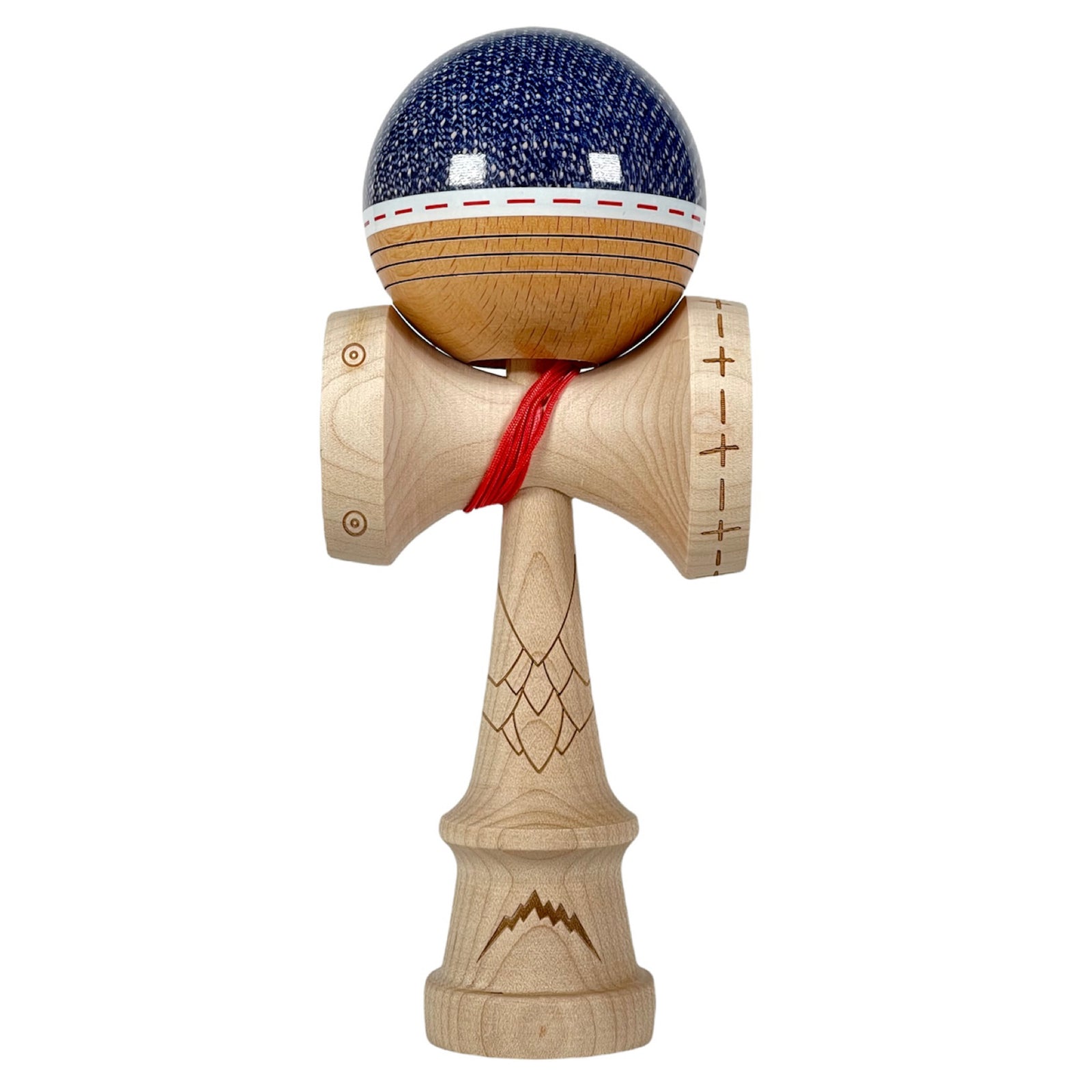 Sol x Find Your Wings denim kendama.