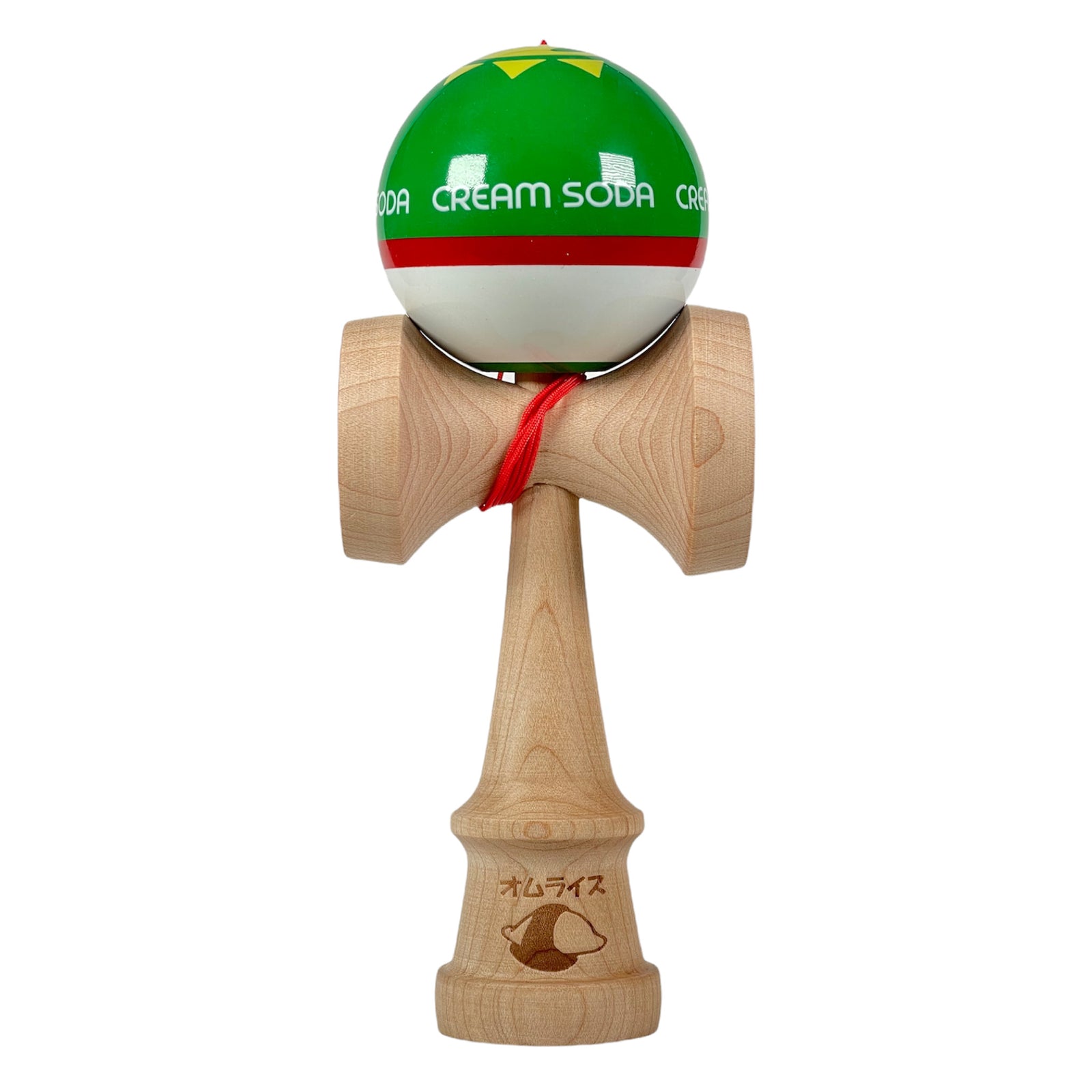Cream Soda kendama designed by the Omurice chef in Tokyo.