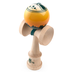 Sol Kendamas and Kendama USA parks and rec tour collab kendama.