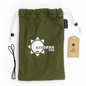 KUSA and SOL cloth kendama bag.