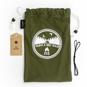 Sol and Kendama USA parks and rec tour cloth bag.