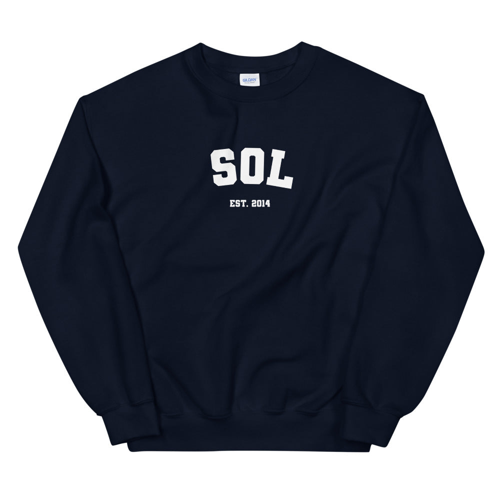 Sol College Letters Crewneck